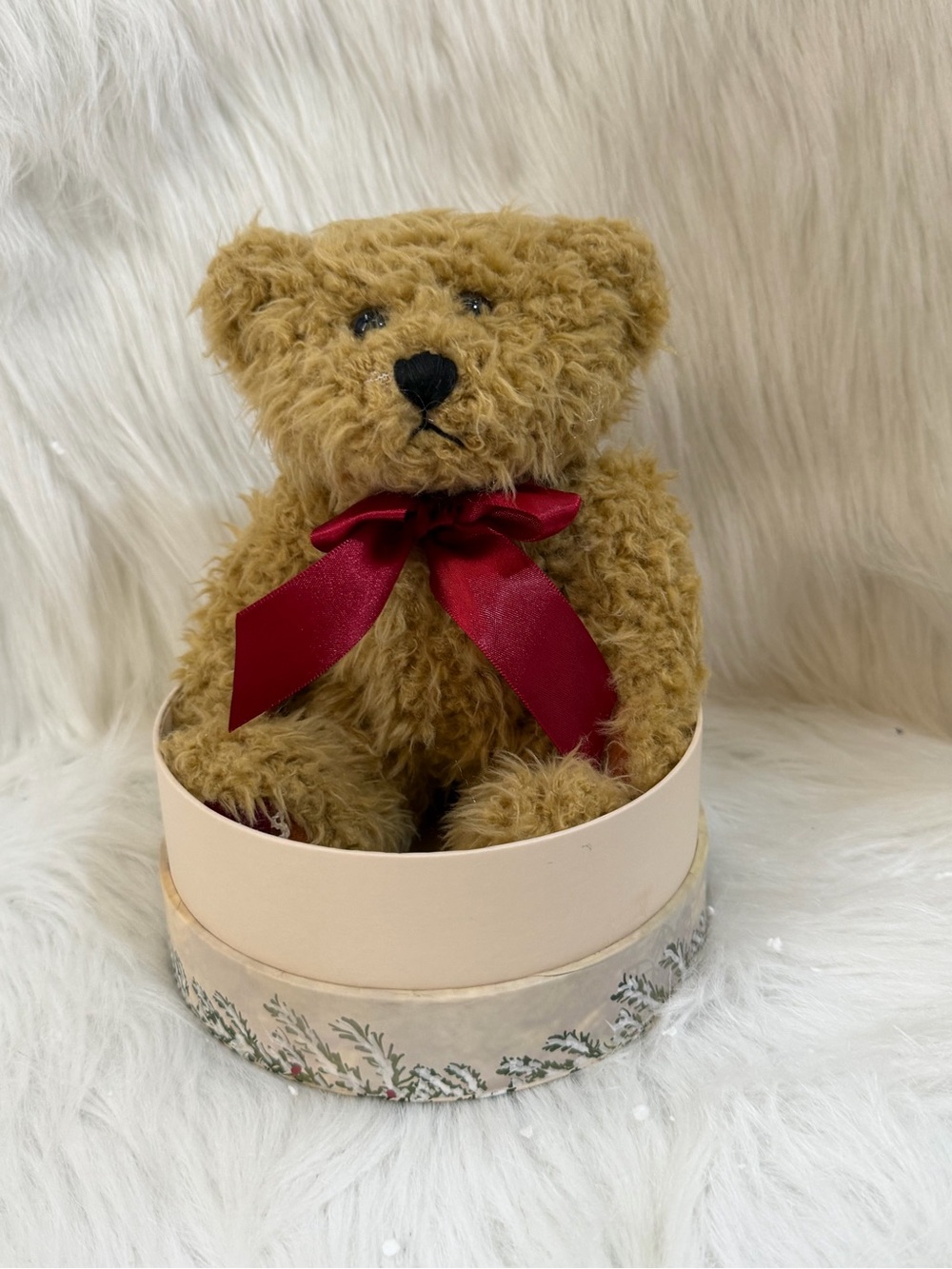 Altar’d State Noelle A Christmas Collectible Jointed Teddy Bear 2017 with Box